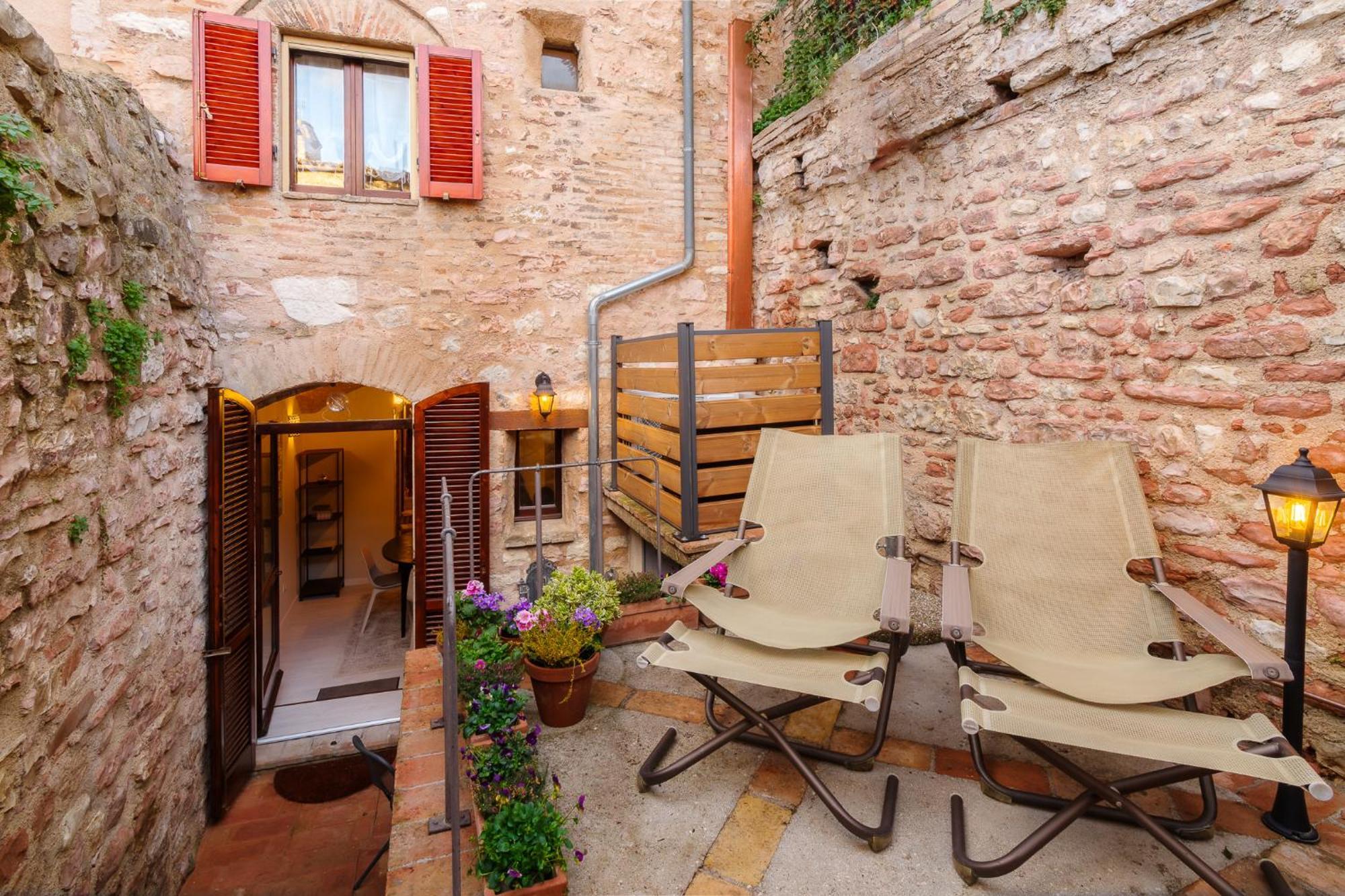 Appartamento La Piccola Corte Spello Esterno foto