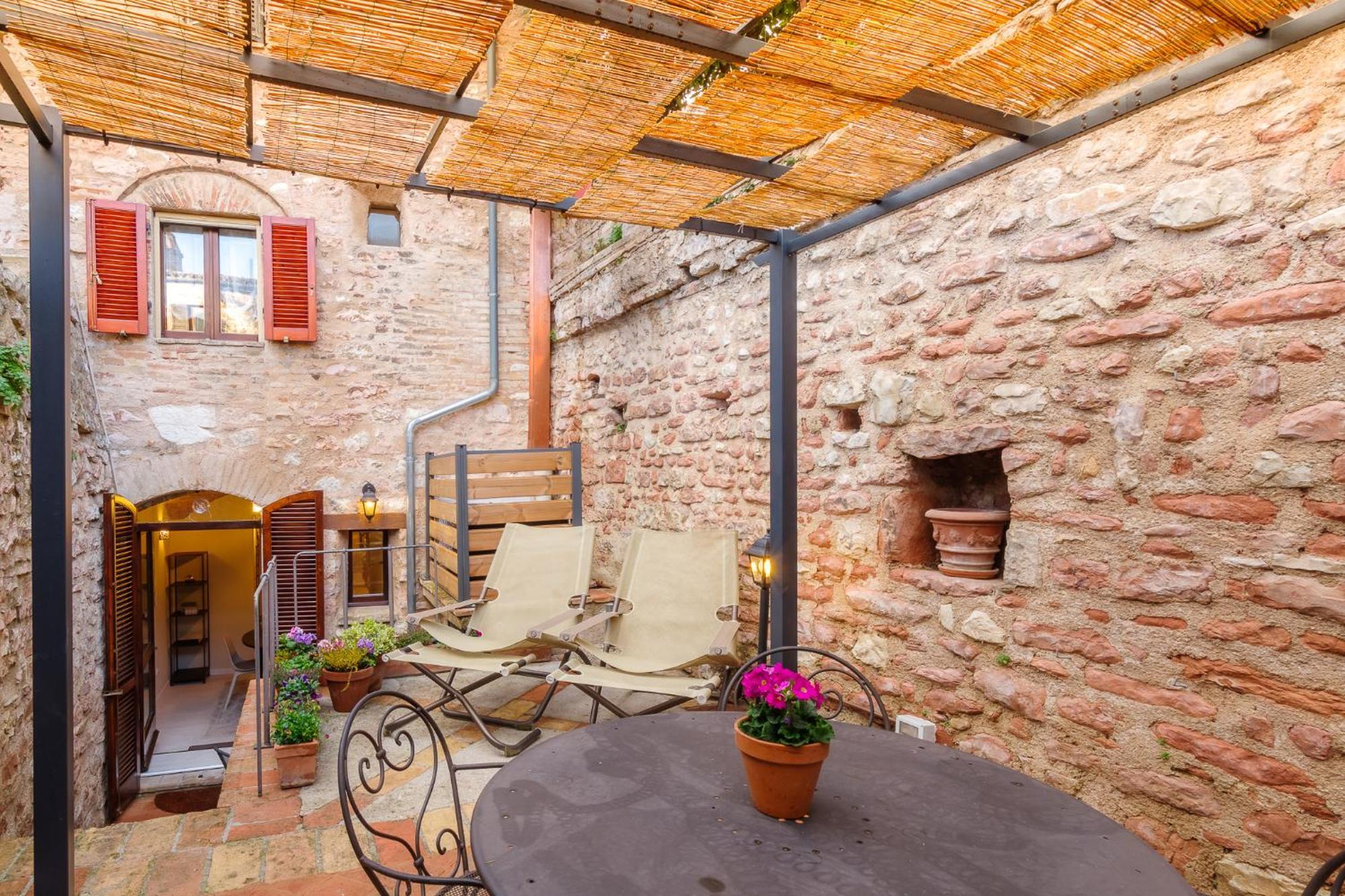 Appartamento La Piccola Corte Spello Esterno foto